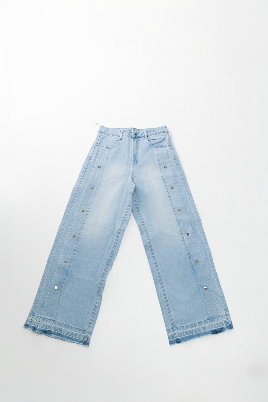 ULTRA BAGGY SIDE SNAP DENIM