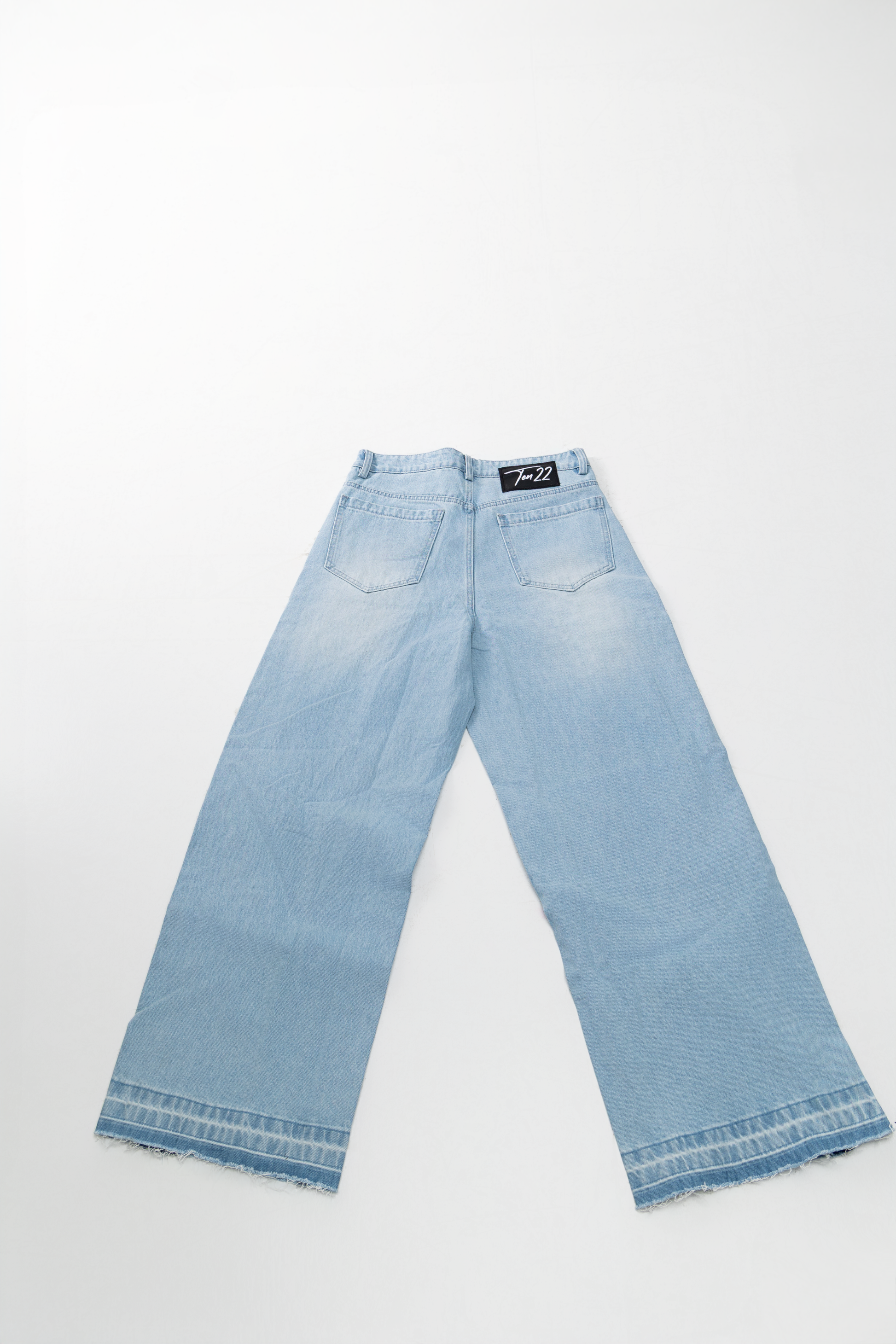 ULTRA BAGGY SIDE SNAP DENIM