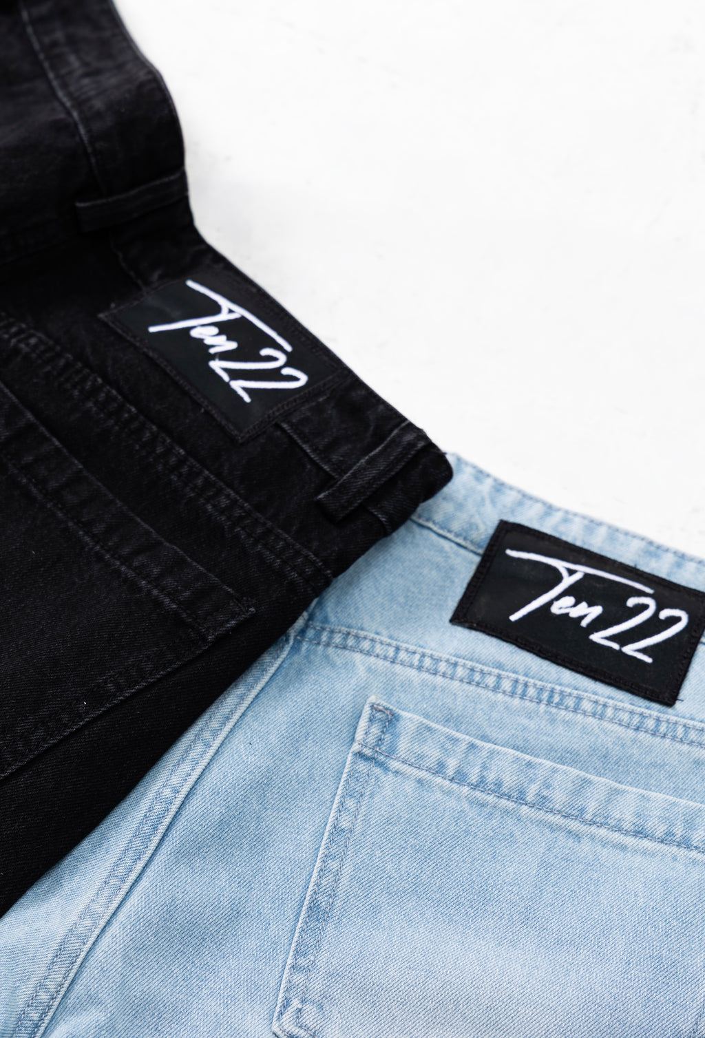 ULTRA BAGGY SIDE SNAP DENIM